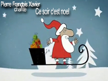 Pierre Franois Xavier chante Ce soir c'est Nol